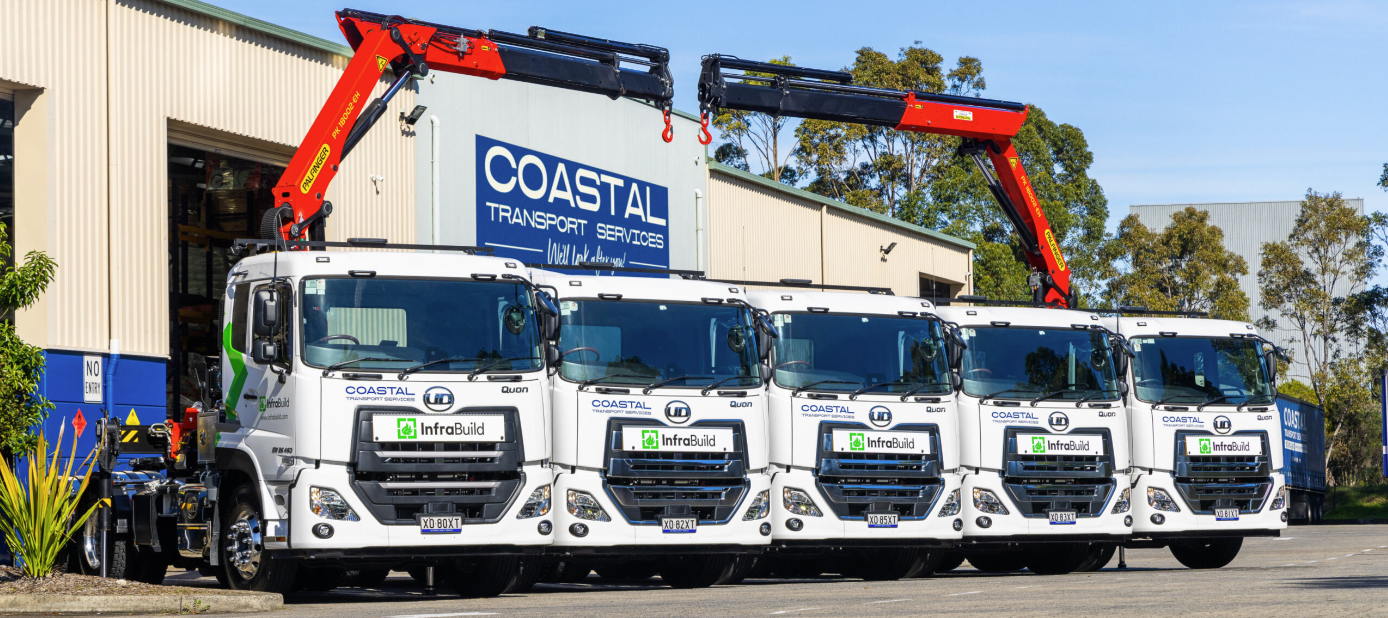 Coastal Transport Services UD Quon Line up