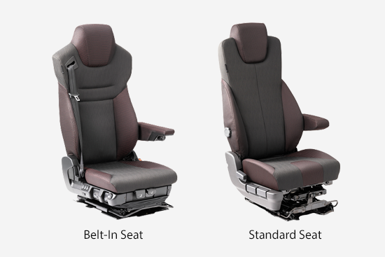 UD belt-in seat