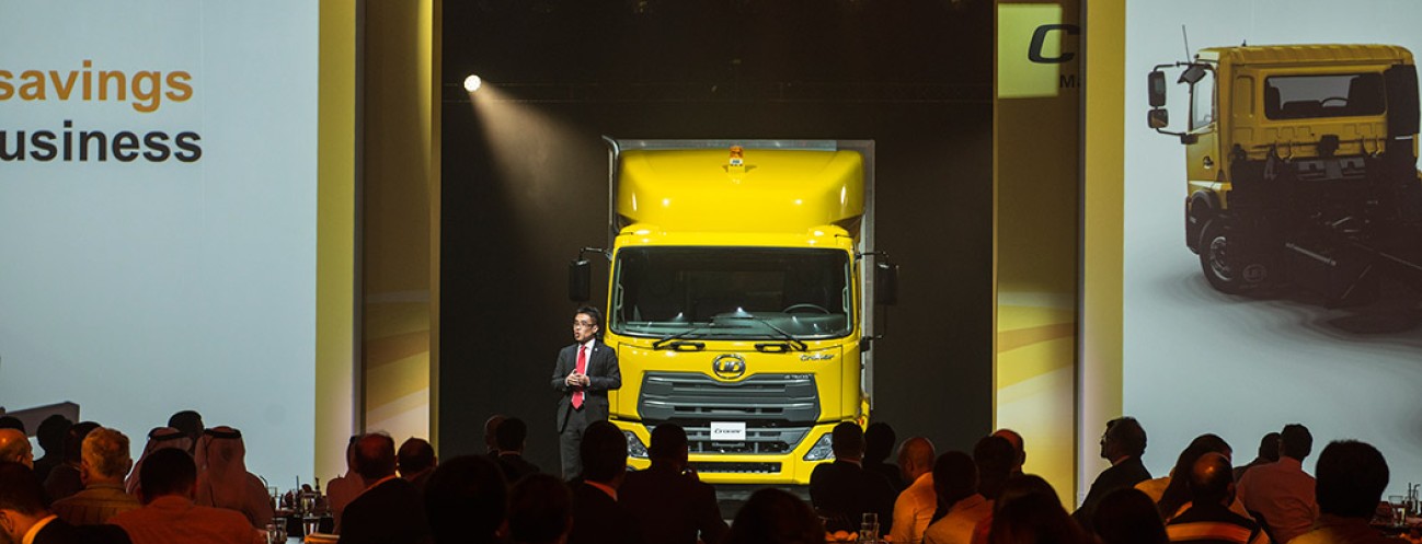 UD Trucks launched Croner in Middle East