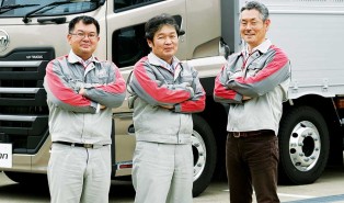 The engineers behind the development of UD Active Steering